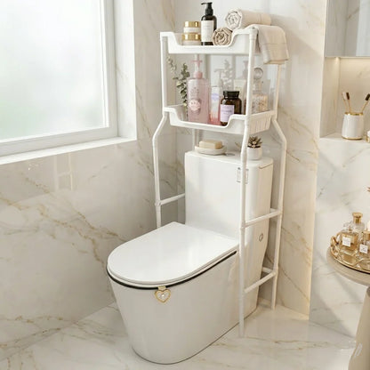 (Free Home Delivery) 3-Tier Over Toilet Storage Rack