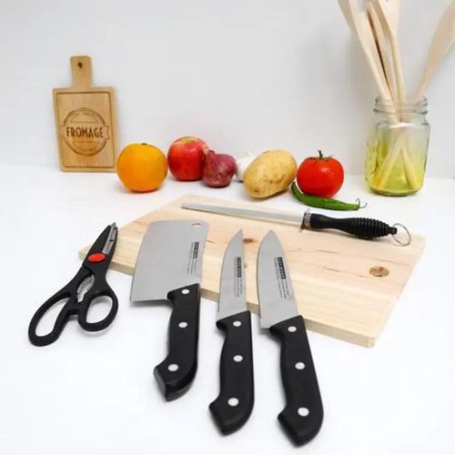 Premium 5-Piece Kitchen Knife Set 🔪 (FREE HOME DELIVERY)