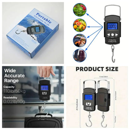 Digital Electronic Weight Scale - 50kg Weight Capacity