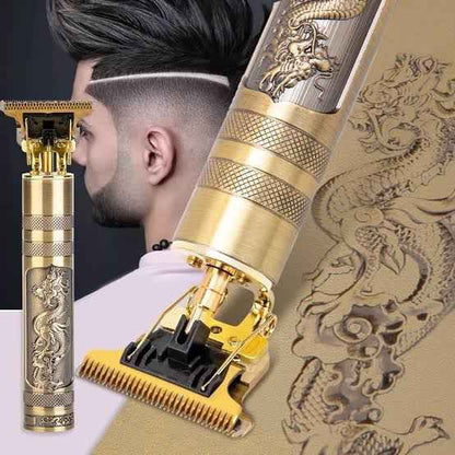 Vintage T9 Hair Trimmer - Rechargeable Electric Shaver