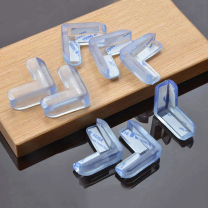 12(pcs) Silicone Table Corner Protector For Kids Safety Table Corner Covers For Glass Table - Baby Safety Equipment