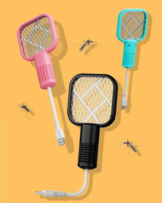 (FREE HOME DELIVERY) USB Rechargeable Mosquito Killer Racket