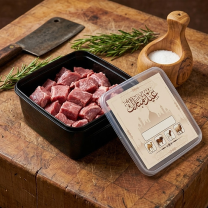 1 KG Premium Black Qurbani Meat Box 🖤🥩 (FREE HOME DELIVERY)
