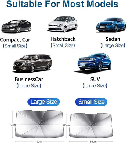 Car Windshield Sun Shade Umbrella