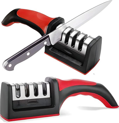 4 Stage Knife Sharpener 🔪 (FREE HOME DELIVERY)