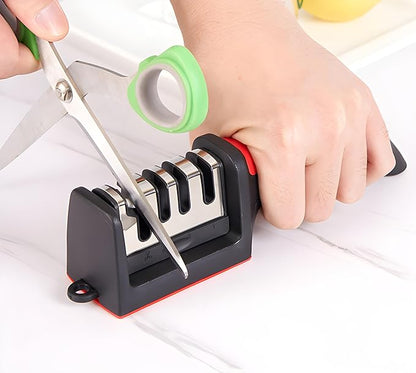 4 Stage Knife Sharpener 🔪 (FREE HOME DELIVERY)
