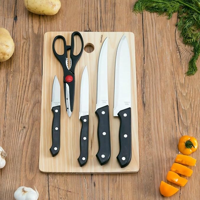 Premium 5-Piece Kitchen Knife Set 🔪 (FREE HOME DELIVERY)