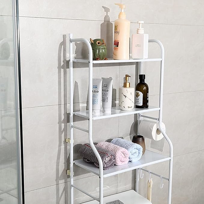 (Free Home Delivery) 3-Tier Over Toilet Storage Rack
