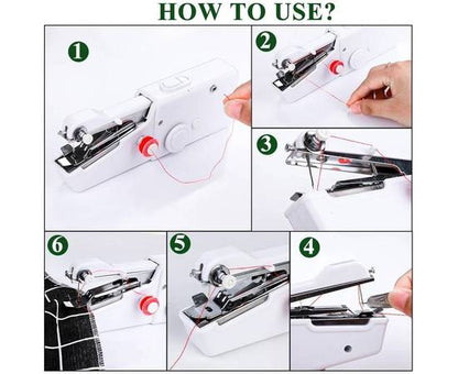 Mini Portable Handy Stitch The Handheld Sewing Machine