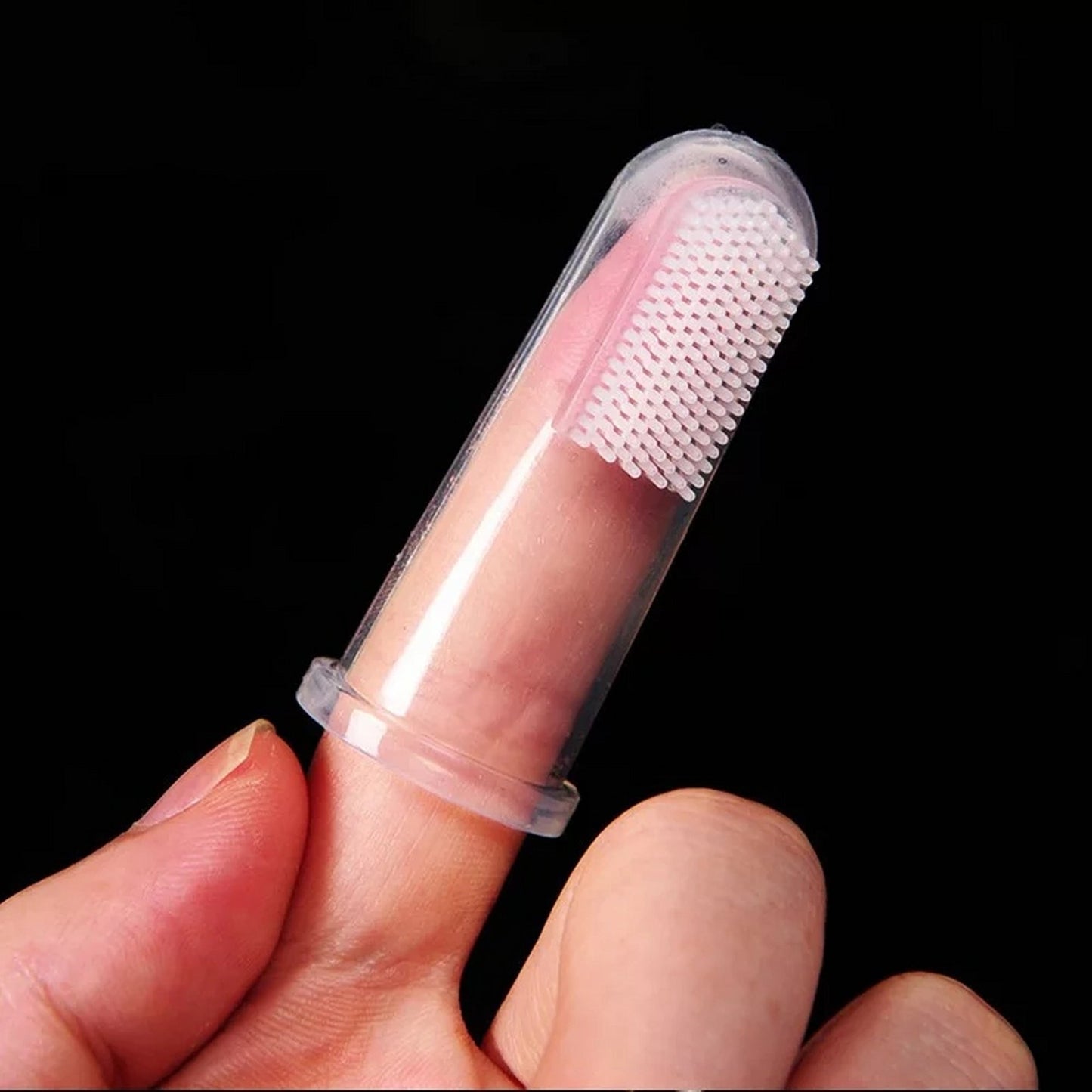 High Quality Baby Kids Silicone Finger Toothbrush Soft Safe Baby Teether Toothbrush