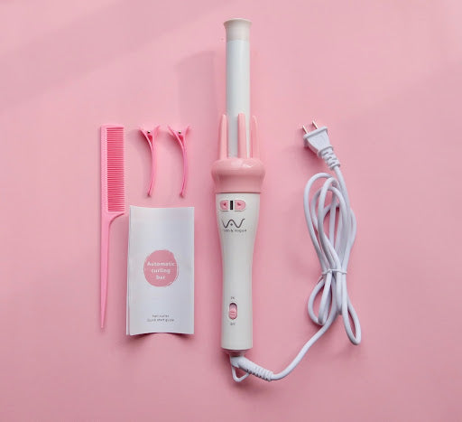 Automatic Ceramic Hair Curler Spin 360° Rotating Hair Styling Roller Auto Wavy Iron 30s Instant Ceramic Heat Wand