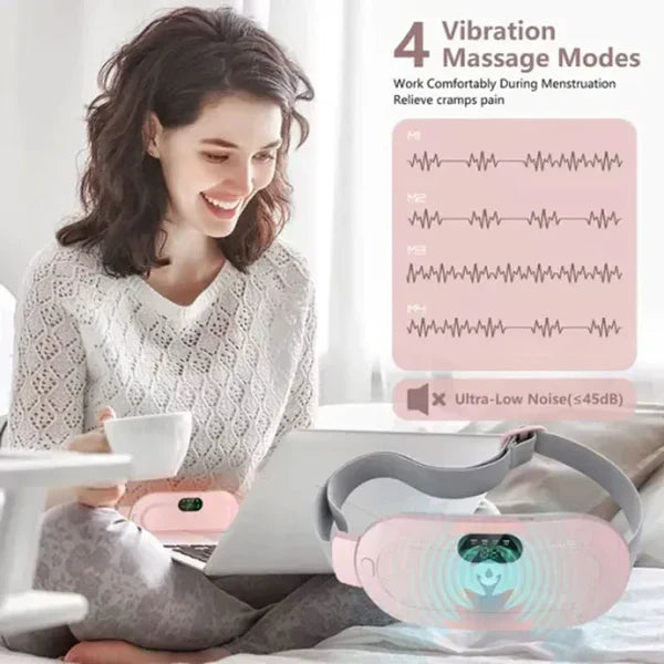 (FREE HOME DELIVERY) Period Pain Cramp Relief Belt & Massager