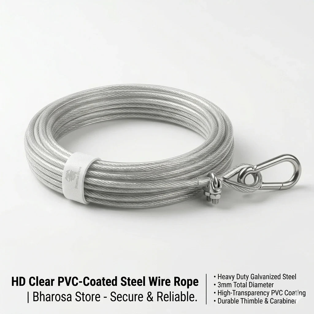 (FREE HOME DELIVERY) Multi-Use Strong Steel Wire with Hooks